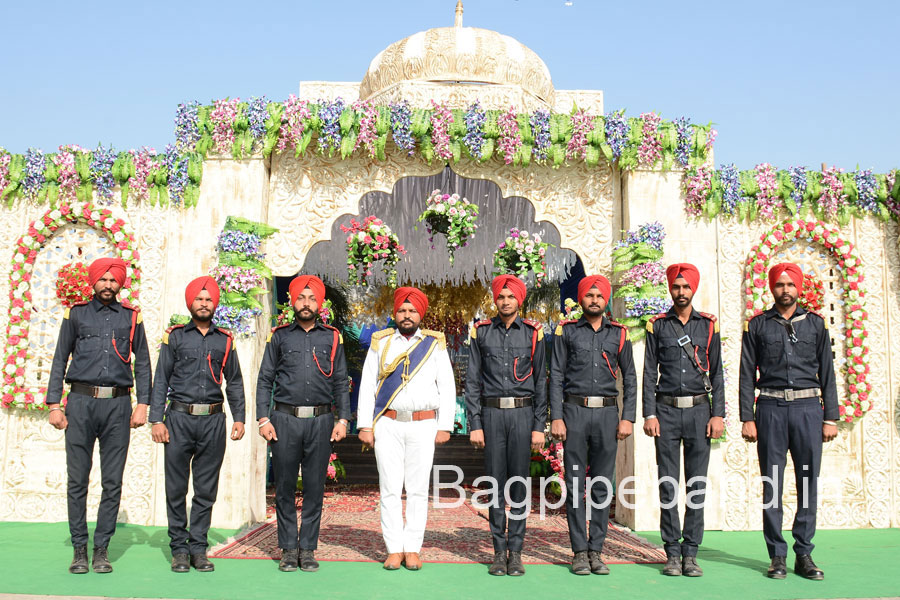 Bagpipe Band in india